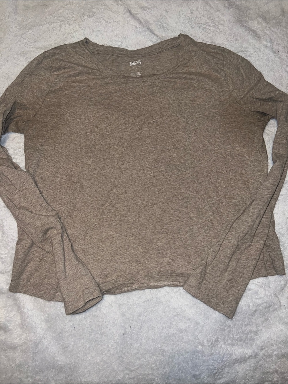 Girlfriend collective active long sleeve woman size medium